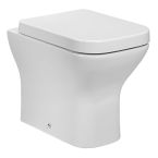 Kartell K-Vit Project Square Back to Wall Toilet & Soft Close Seat - White