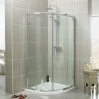 Kartell Koncept Double Sliding Door Quadrant Shower Enclosure 800mm x 800mm