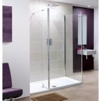 Lakes Coastline Andora Walk-In Enclosure 1150mm Shower Panel with Bypass Panel & End Panel