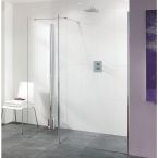 Lakes Coastline Palma Walk-In Enclosure 1100mm Front Panel With Bypass Panel & Side Panel