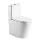 Lotus Rimless Comfort Height Back To Wall Toilet With Soft Close Seat