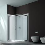 Merlyn 6 Series 1 Door Offset Quadrant Shower Enclosure 900mm x 760mm