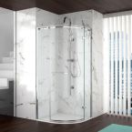 Merlyn 8 Series Frameless 1 Door Quadrant Shower Enclosure 800mm x 800mm