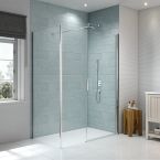 Merlyn 8 Series 900mm Side Panel for use with Frameless Pivot Door