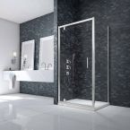 Merlyn Ionic Essence Framed Pivot Shower Door 760mm