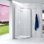 Merlyn Ionic Essence Frameless Single Door Quadrant Shower Enclosure 900 x 900mm - Left Handed