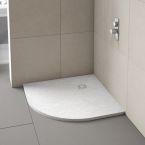 Merlyn Truestone Quadrant Shower Tray 900mm x 900mm - White