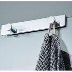Miller Classic Shower Door and Screen 4 Hook Fitting - Chrome