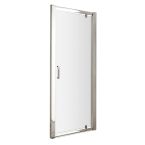 Nuie Pacific 760mm Pivot Shower Door - Rounded Handle