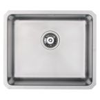 Prima R25 Stainless Steel Undermount Sink with 1 Bowl & Waste 530mm