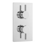 Nuie Quest Twin Thermostatic Shower Valve With Diverter