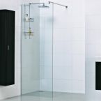Roman Haven Select 8mm Glass to Glass Front Wetroom Panel 700mm - Chrome