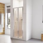 Roman Haven6 Bi Fold Shower Door 1000mm - Chrome