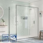 Serene Deluxe Sliding Shower Door 1700mm