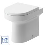 Serene Faro 2 Back to Wall Toilet & Soft Close Seat