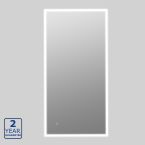 Serene Ilios 600mm x 800mm Surround Lit LED Mirror with Touch Sensor & Shaver Socket