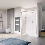 Tissino Rivelo Sliding Shower Door 1700mm - Chrome