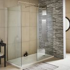Nuie 1100mm Wetroom Screen & Support Bar