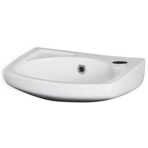 Nuie 450mm 1 Tap Hole Wall Hung Basin