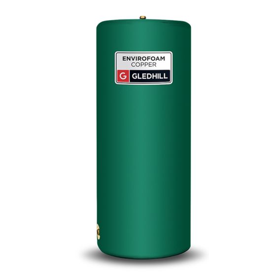 Indirect Copper Hot Water Cylinder 1500mm x 450mm