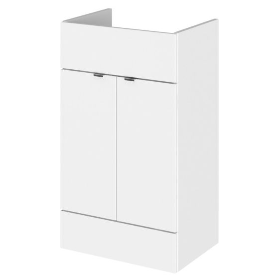 Hudson Reed Fusion 500mm Fitted Vanity Unit - Gloss White
