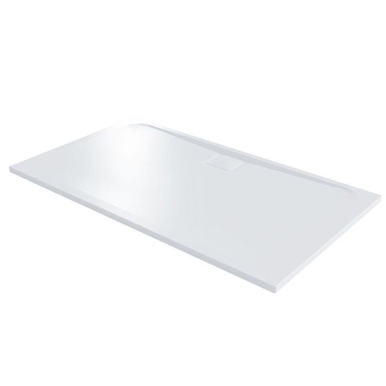 Merlyn Level 25 Rectangular Slip Resistant Shower Tray 1500mm x 800mm - White