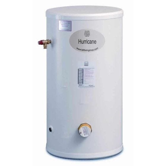 Telford Hurricane 170 Litre Unvented Stainless Steel Direct Cylinder