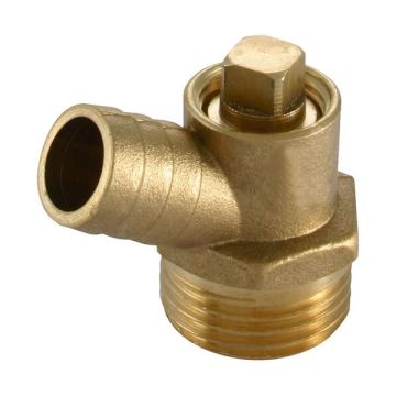 1/2" BSP Type B Drain Off Cock Valve - Light Pattern