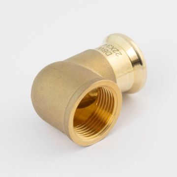 Copper M Press Fit 15mm x RP 1/2" CxFi 90 Deg Elbow