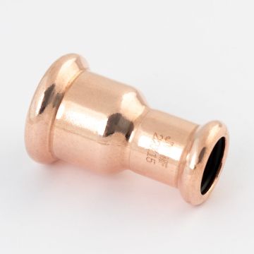 Copper M Press Fit 54 x 28mm Reducer Coupler