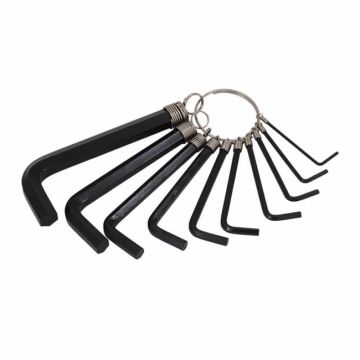 10 Piece Metric Allen Key Set 1.5mm - 10mm