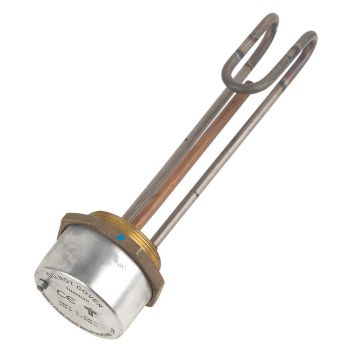 11 Inch 3kW Titanium Immersion Heater & Thermostat