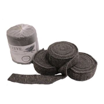 15mm / 22mm Slip on Felt Pipe Insulation - 7.2Mtr Long