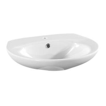 Ceramic 1TH Wall Hung Cloakroom Basin