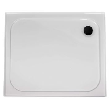 Coram Stone Resin Shower Tray 1200mm x 900mm - 4 Upstand