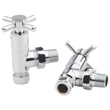 Kartell Times Angled Towel Rail Valves