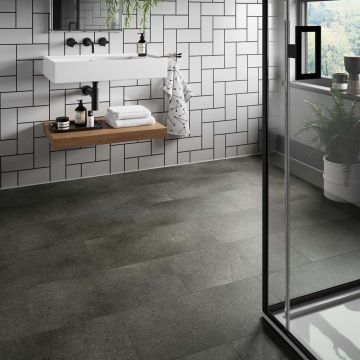 ClickLux Luxury Vinyl SPC - Axia Concrete Anthracite