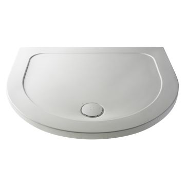 Nuie 1050mm D Shape Shower Tray