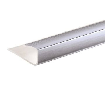 Silver 2400mm  PVC  Starter / End Trim 