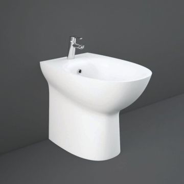 Rak Morning Back To Wall Bidet With Exposed Fitting 