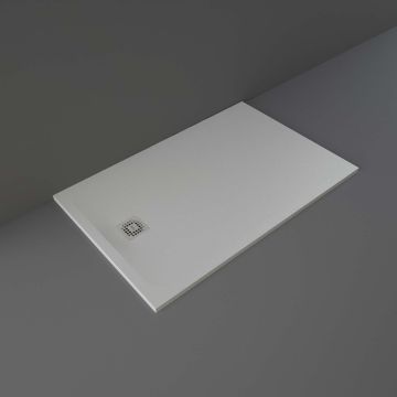 RAK - Feeling Rectangular Shower Tray 1400mm x 900mm Solid Grey