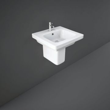 RAK Resort Half Pedestal For 50cm, 55cm & 60cm Basins