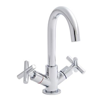 Kartell Times Mono Basin Mixer with Click Waste