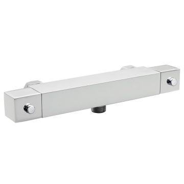 Nuie Square Thermostatic Bar Valve
