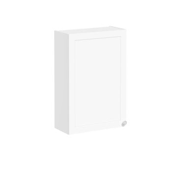 Vitra Root Classic 600mm Wall Hung 1 Door Upper Unit Left Hand - Matt White