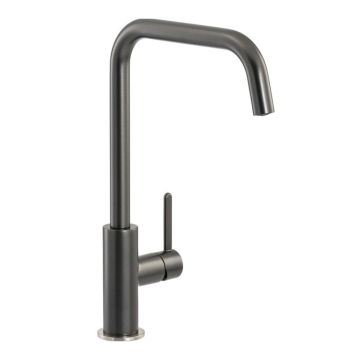 Abode Althia 1 Tap Hole Single Lever Sink Mixer - Graphite