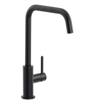 Abode Althia 1 Tap Hole Single Lever Sink Mixer - Matt Black