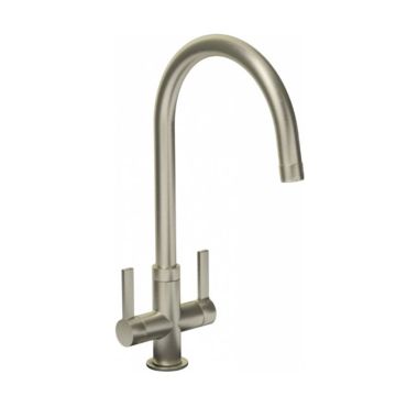 Abode Pico 1 Tap Hole Monobloc Sink Mixer - Brushed Nickel