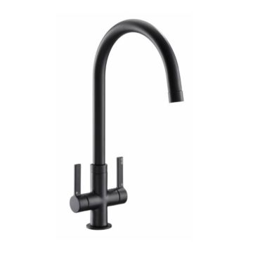 Abode Pico 1 Tap Hole Monobloc Sink Mixer - Matt Black