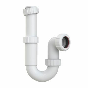 Adjustable P Trap 40mm x 76mm Deep Seal